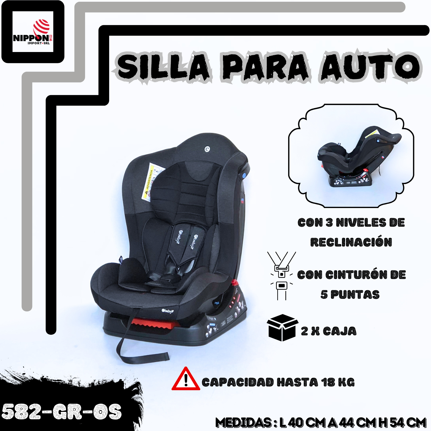 ASIENTO PARA AUTO - ASU