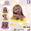MUÑECA CHARMOSA PARA PEINADOS MORENA  ( CDE )