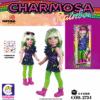 MUÑECA CHARMOSA FASHION CABELLO VERDE  ( CDE )