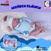 MUÑECA CLASICA REBORN NIÑO  ( CDE )