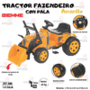 TRACTOR FAZENDEIRO CON PALA  AMARILLO  ( CDE )