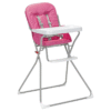 SILLA PARA COMER BAMBINI ROSA  ( ASU )