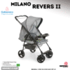 COCHE MILANO REVERS II CENIZA  ( ASU )