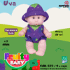 MUÑECA FRUITY BABY UVA  ( ENC )
