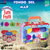 MALETIN MASSINHA TUTTI FRUTTI FUNDO DO MAR  ( ENC )