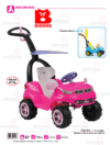 PUSH CAR ROSA