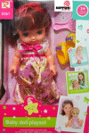 MUÑECA CON ACCESORIOS