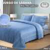 SABANA PIEL GANZO 1.5 PLAZA  ( ASU )