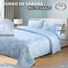SABANA PIEL GANZO 1,5 PLAZA  ( CDE )