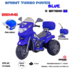 MOTO A BATERIA SPRINT TURBO 12V AZ  ( ASU )