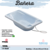 BAÑERA PLASTICA BLUE  ( ENC )