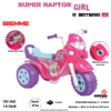 MOTO A BATERIA SUPER GP RAPTOR SUPER GIRL 12V  ( ENC )