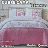 CUBRECAMA DISEÑO QUEEN  ( ASU )