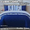CUBRECAMA DISEÑO QUEEN  ( CDE )