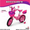 BICICLETA ARO 16  ( ENC )