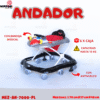 ANDADOR MUSICAL AV PLATEADO  ( CDE )