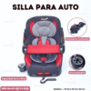 SILLA PARA AUTO CON PROTECTOR  ( CDE )