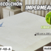 CUBRECOLCHON BAMBU 2 PLAZAS  ( CDE )