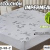 CUBRECOLCHON BAMBU QUEEN  ( ASU )