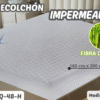 CUBRECOLCHON BAMBU QUEEN  ( CDE )