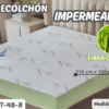 CUBRECOLCHON BAMBU 1.5 PLAZA  ( ASU )