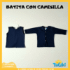 BATITA CON CAMISILLA 0-3 LISO  ( ENC )