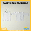 BATITA CON CAMISILLA 0-3 LISO  ( CDE )