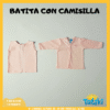 BATITA CON CAMISILLA 0-3 LISO  ( CDE )