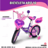 BICICLETA ARO 16  ( ASU )