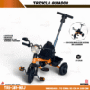 TRICICLO METALICO CON GUIADOR  ( ASU )