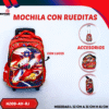 MOCHILA CON RUEDITAS  ( ASU )