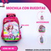 MOCHILA CON RUEDITAS  ( ASU )
