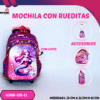 MOCHILA CON RUEDITAS  ( ASU )