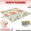 TAPETE PLEGABLE 200X180CM  ( ASU )