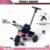TRICICLO METALICO CON GUIADOR  ( ASU )