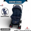 COCHE CUNA AZUL MARINO  ( ASU )
