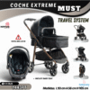 CARRO EXTREME MUST TRAVEL SYSTEM NEGRO  ( ASU )