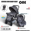 COCHE CON BABY SEAT TATIKI ONE