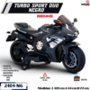 MOTO A BATERIA TURBO SPORT DUO 12V NG  ( CDE )