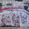 COBERTOR CON CORDERITO 1,5 PLAZA  ( CDE )