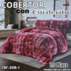 COBERTOR CON CORDERITO 1,5 PLAZA  ( CDE )