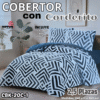 COBERTOR CON CORDERITO 2,5 PLAZAS  ( CDE )