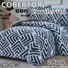 COBERTOR CON CORDERITO 2 PLAZAS  ( ASU )
