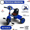 TRICICLO METALICO