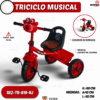 TRICICLO METALICO