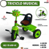 TRICICLO METALICO