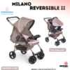 COCHE MILANO REVERSIBLE II TRAVEL SYSTEM  ( ASU )