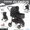 COCHE MODELO OLYMPUS COLOR NEGRO  ( ASU )