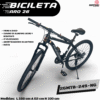 BICICLETA ARO 26  ( ASU )