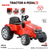TRACTOR A PEDAL MASSEY  ( ASU )